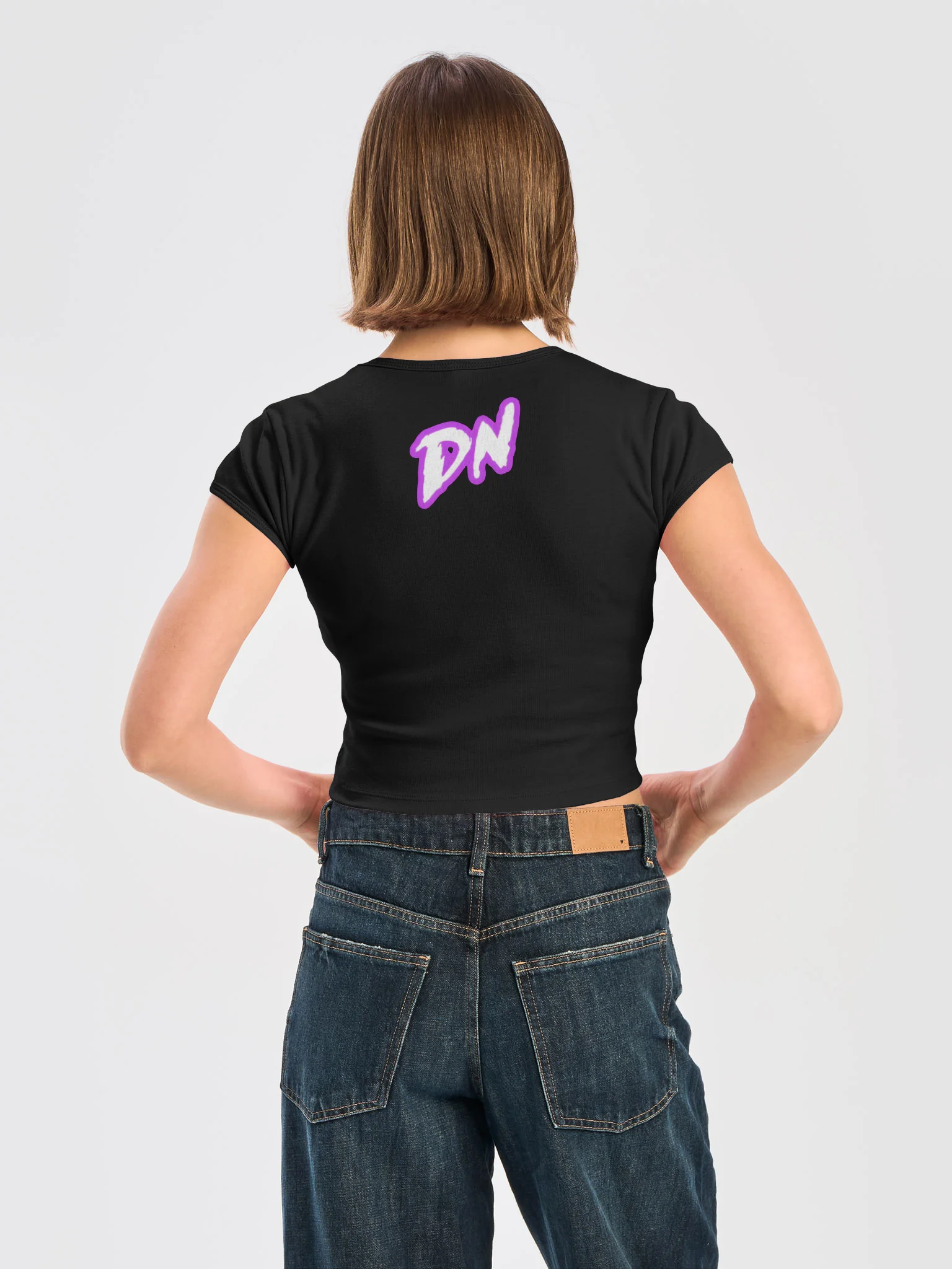 DefN0tMaurice Main Logo Crop Top product image (4)