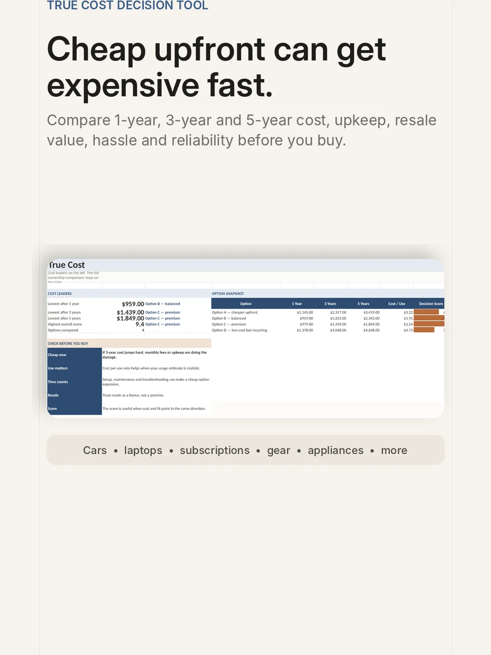 Money Smart SpreadSheet Bundle product image (2)