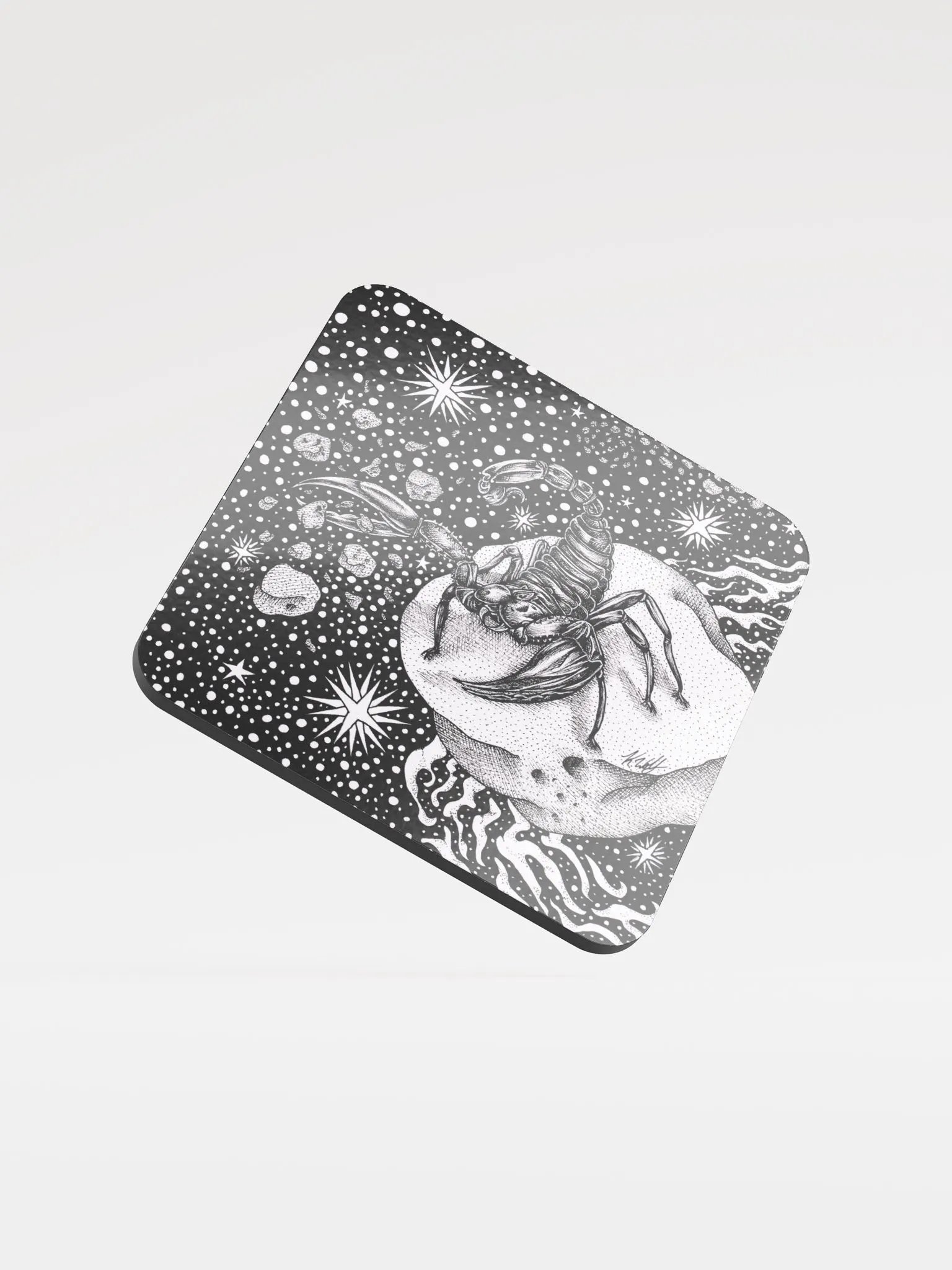Scorpio Zodiac coaster product image (1)