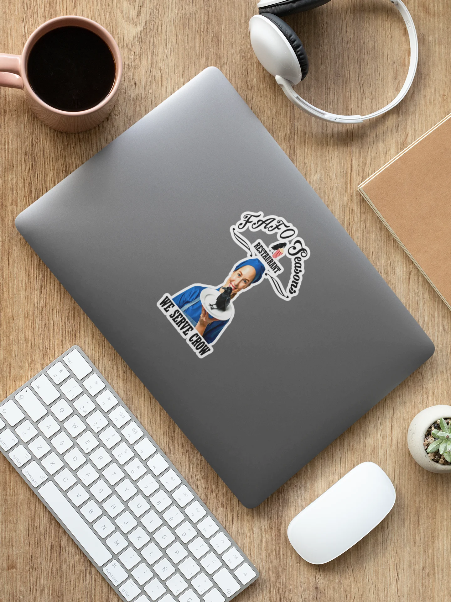 FAFO Seasons Restaurant Sticker - Satirical Anti-MAGA Vinyl Decal product image (3)