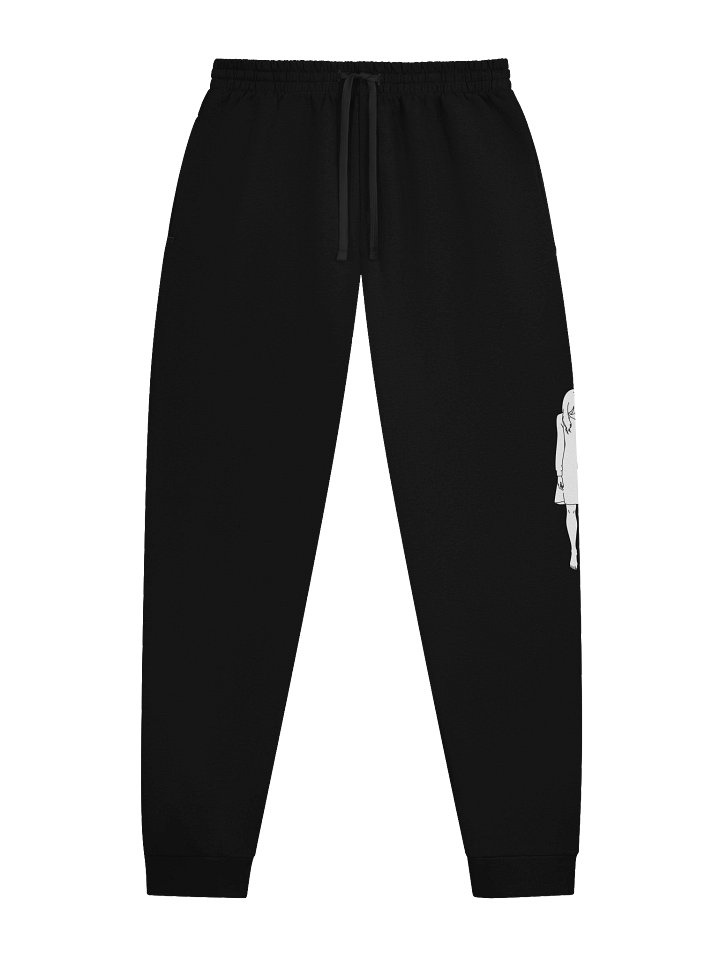 FLOATING GIRL WHITE LOGO FILLED SWEATPANTS product image (1)