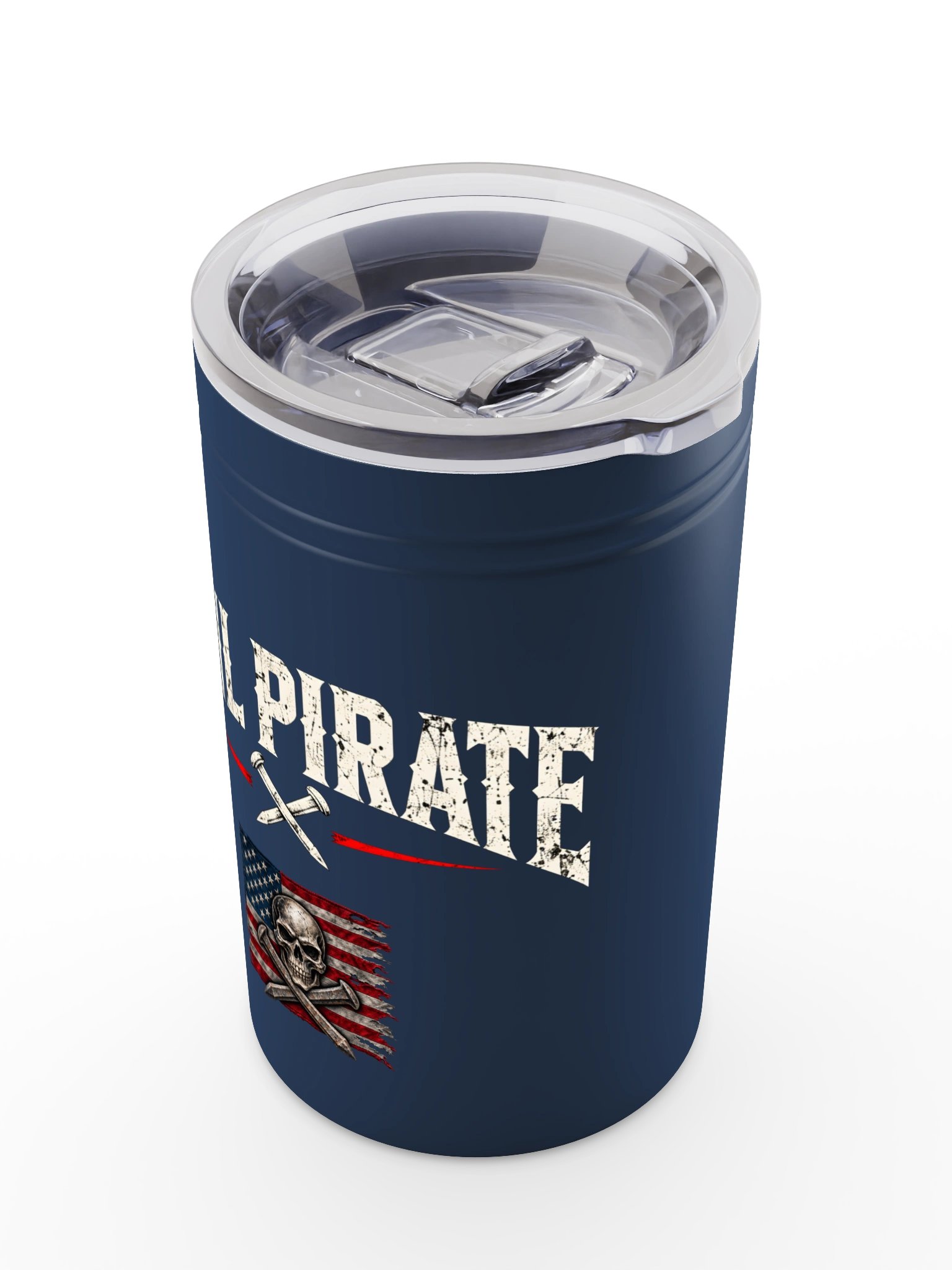 Rail Pirate™ Wordmark & Flag Sherpa Tumbler — 11 oz product image (5)