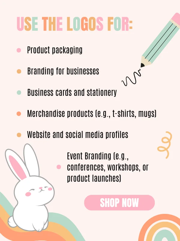 MRR & PLR Whimsical Logo Branding Bundle product image (11)