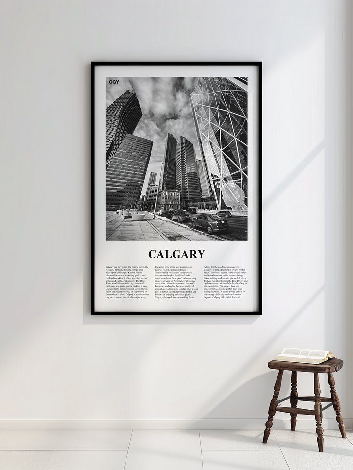 Calgary 02 Newspaper Poster | Framed product image (2)