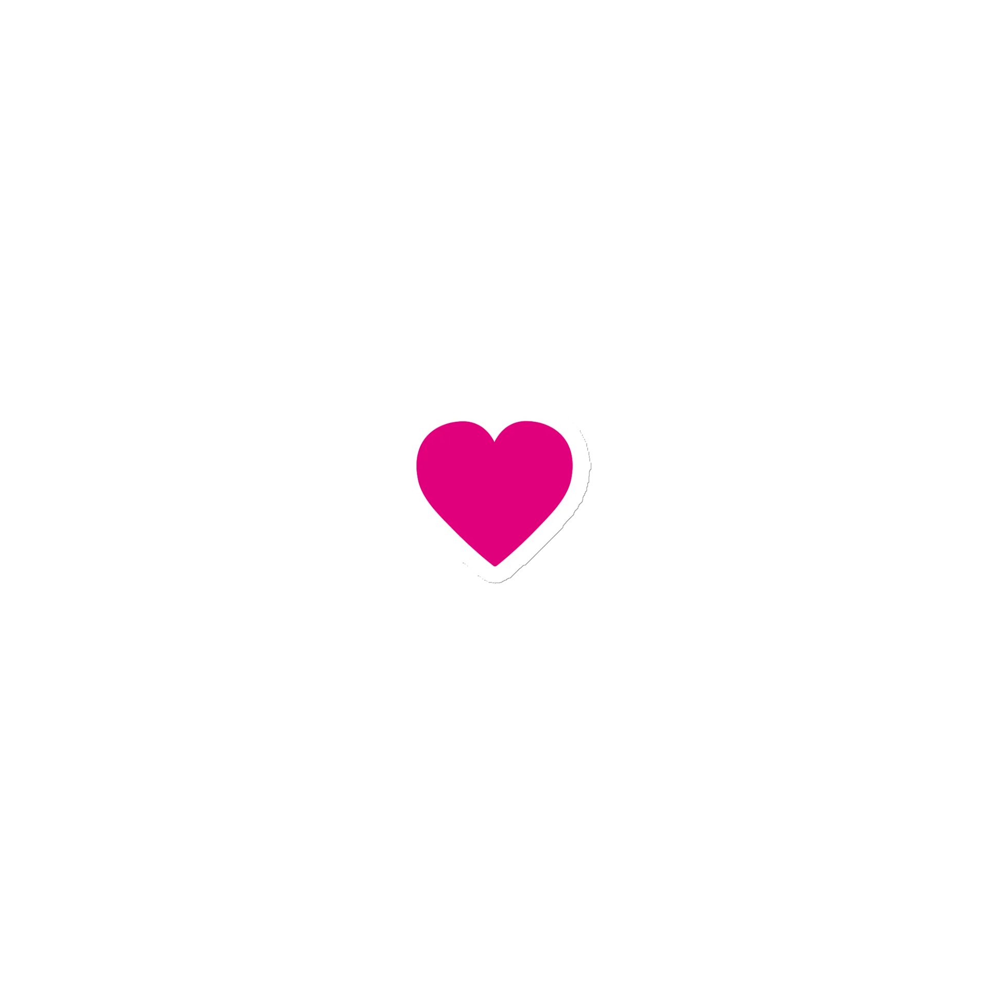 Heart Fridge Magnet product image (1)