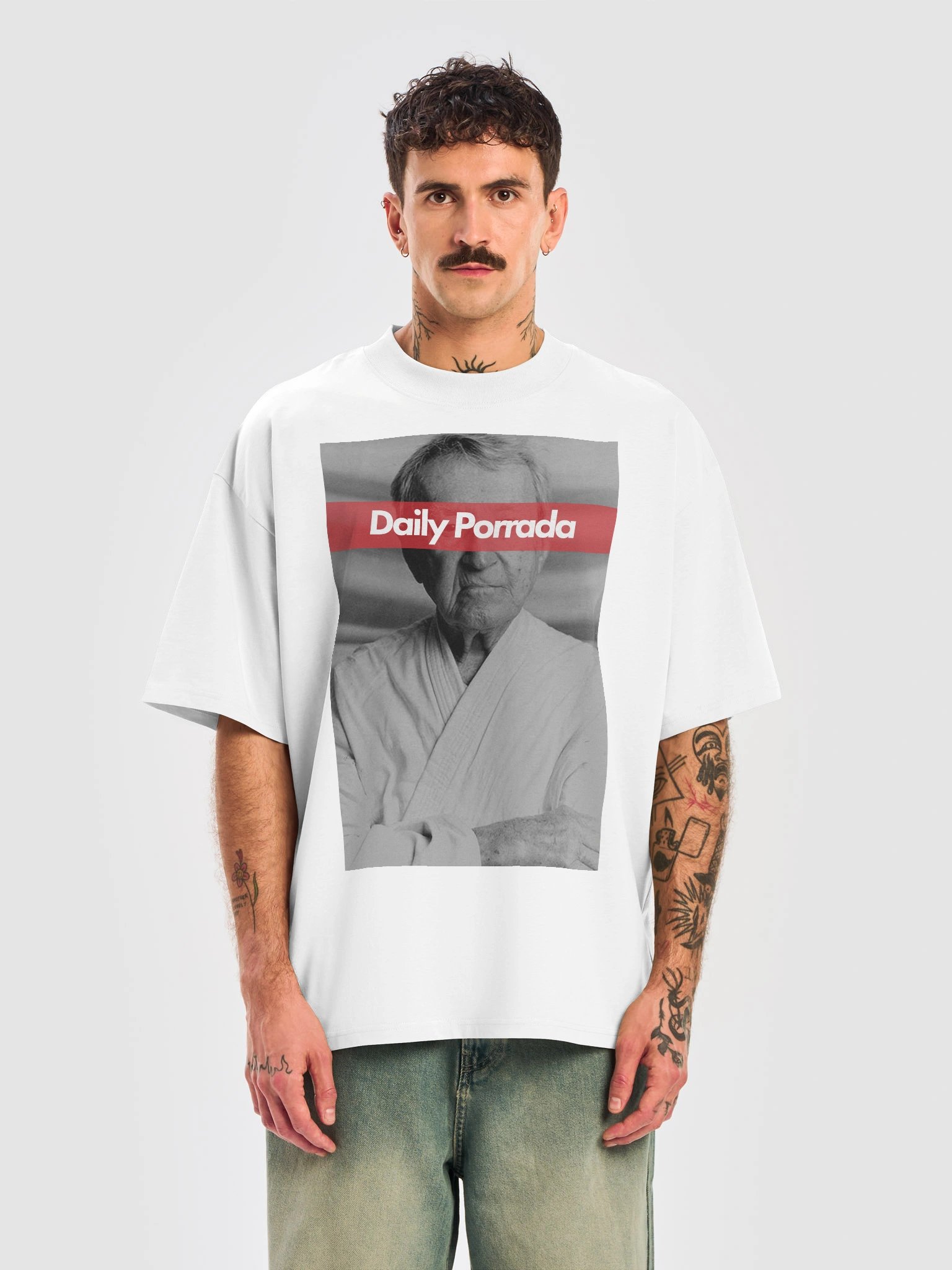 Master Carlos Daily Porrada Tee - White product image (5)