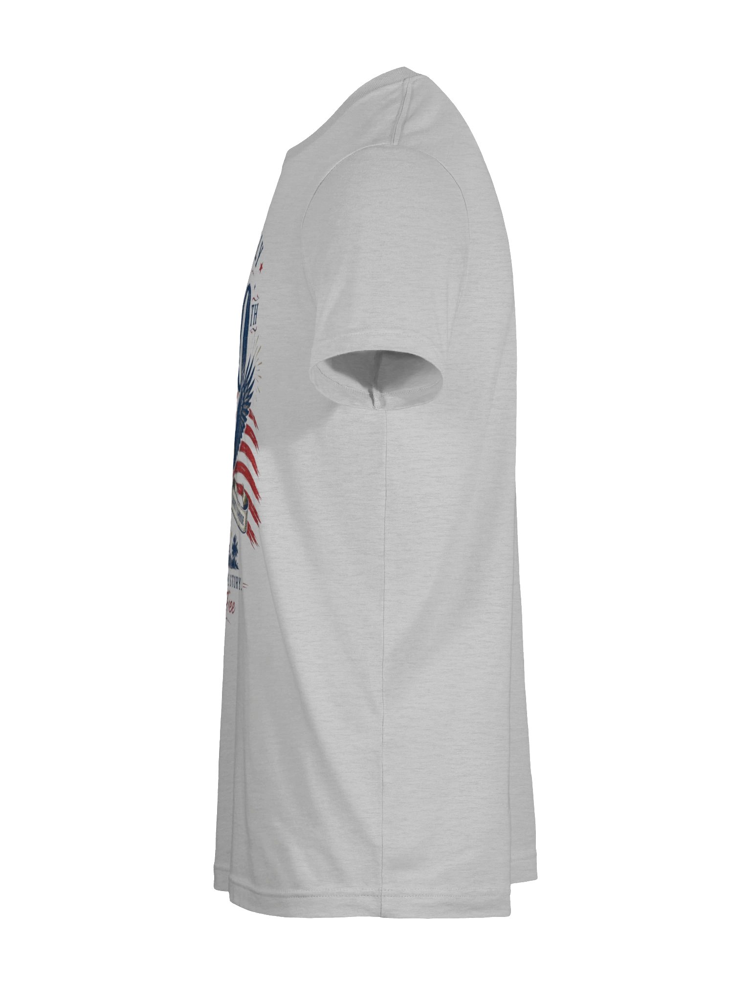 Forever Free — America 250th 4th of July Shirt | Patriotic Bald Eagle Tee (1776–2026) product image (9)