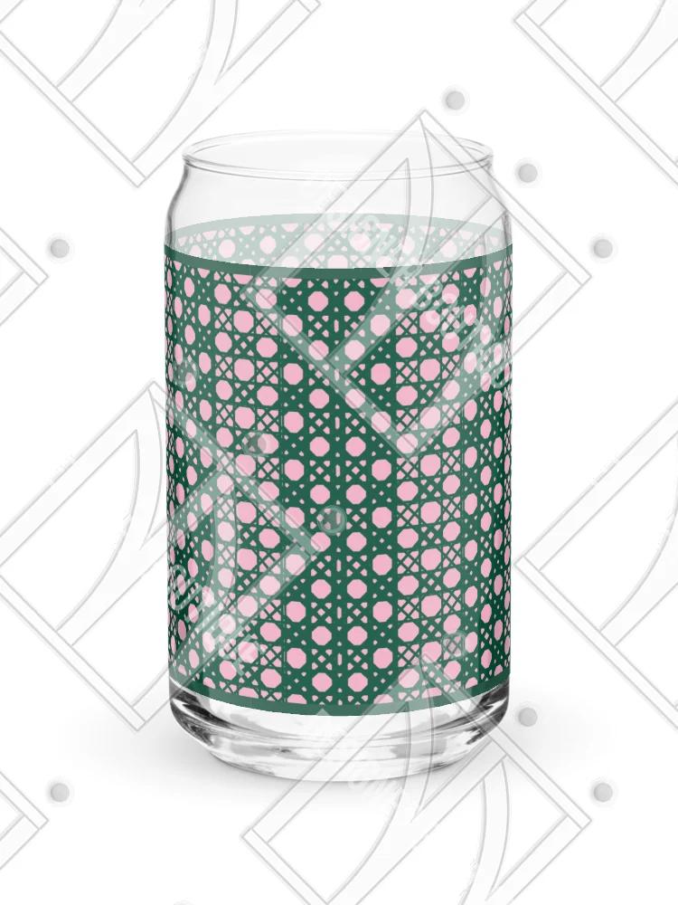 Verdant Garden Monogram A Can-Shaped Glass product image (8)