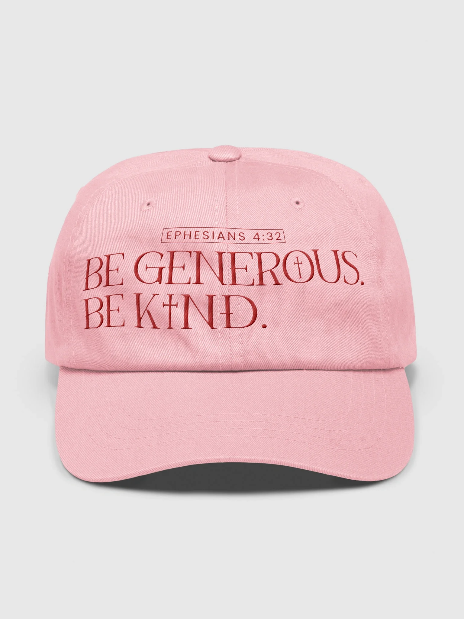 "Be kind" Classic Dad hat Pink