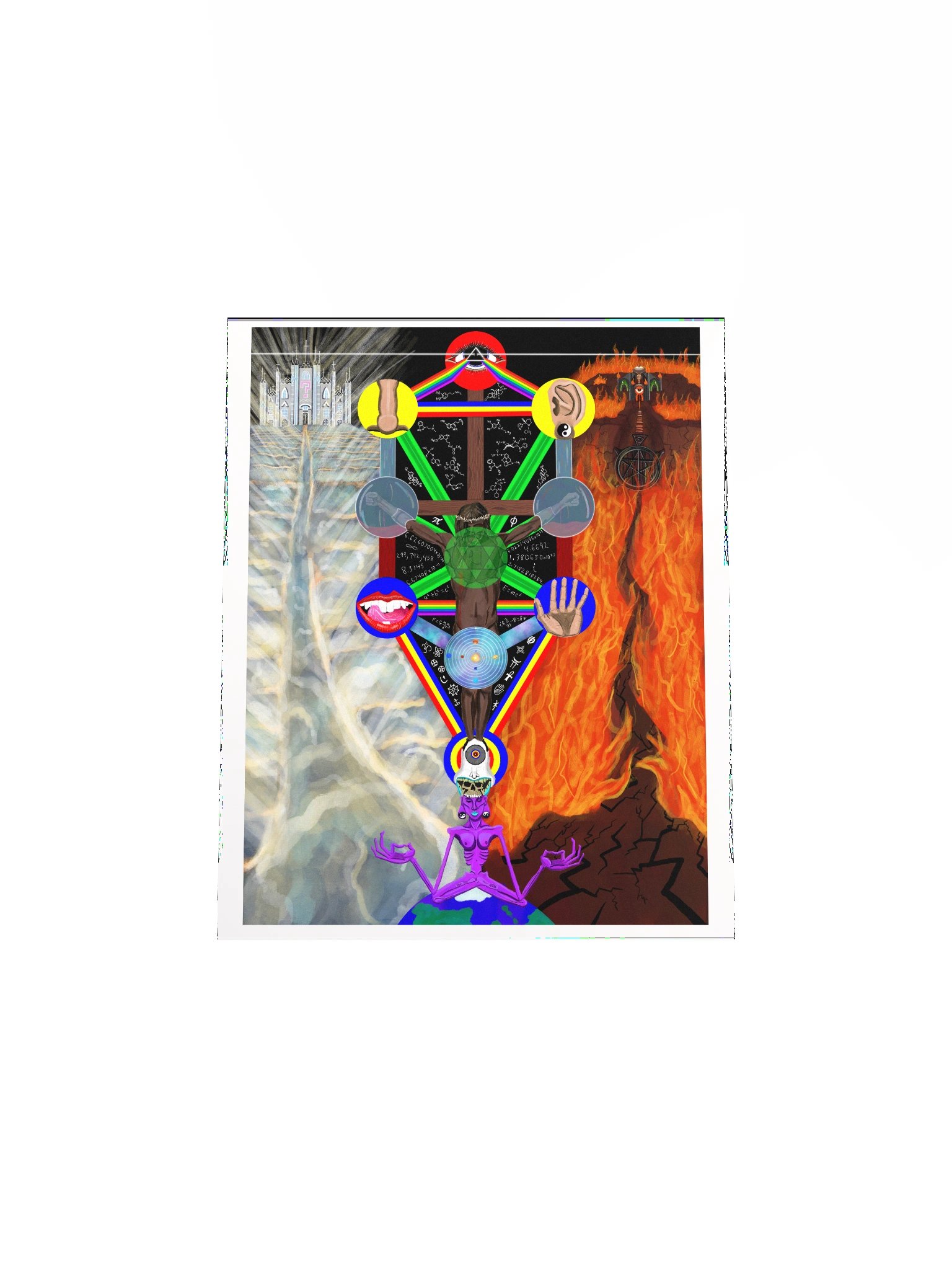 God Is Presence 8"x10" Matte Print product image (4)