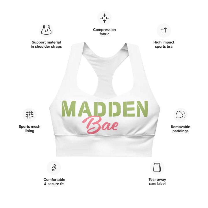 Madden Bae Sports Bra product image (2)