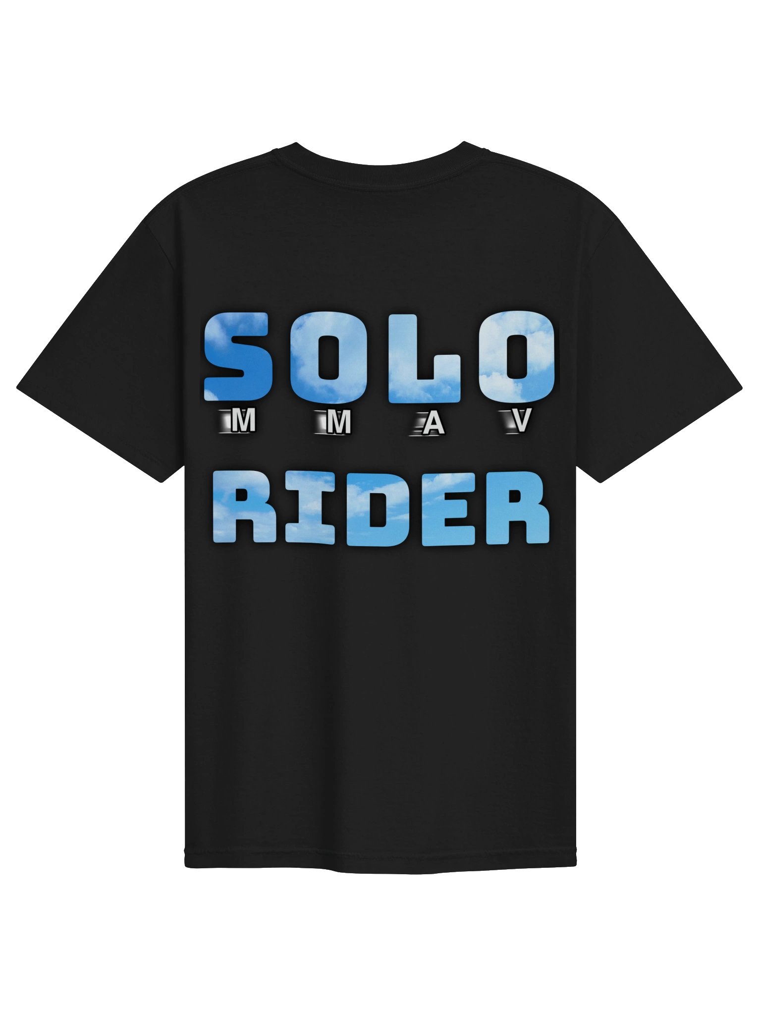MMAV Comfort Colors Tee - SOLO RIDER (Essential Darks) product image (1)