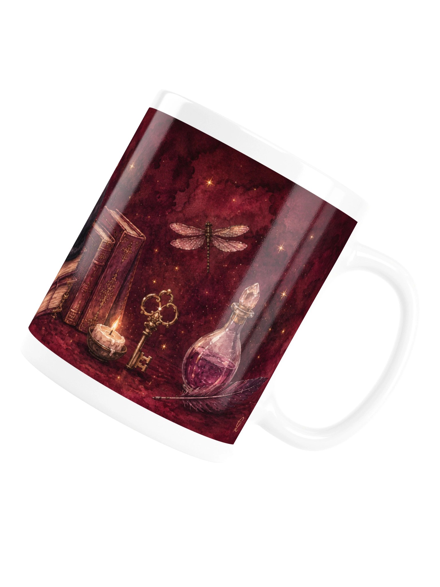 Mug - Le Chat de la sorcière - Rouge velours product image (6)