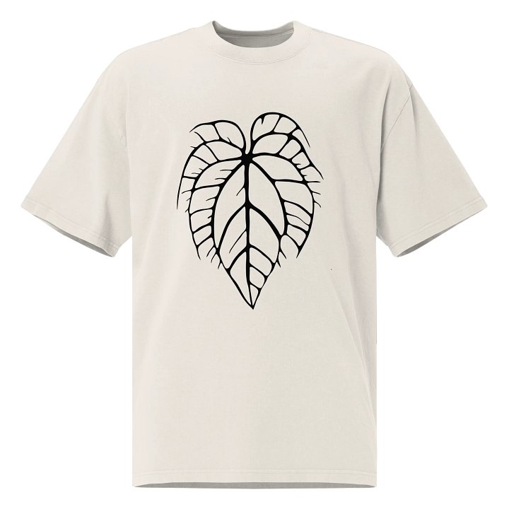 ANTHURIUM CRYSTALLINUM SKELETON - Oversized Faded T-Shirt product image (1)