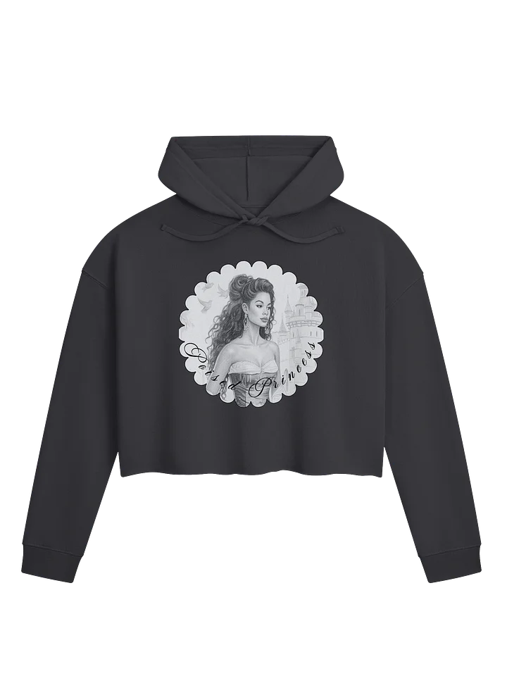 Poised Princess Enchanted Elegance: Poised Princess Cropped Hoodie product image (1)
