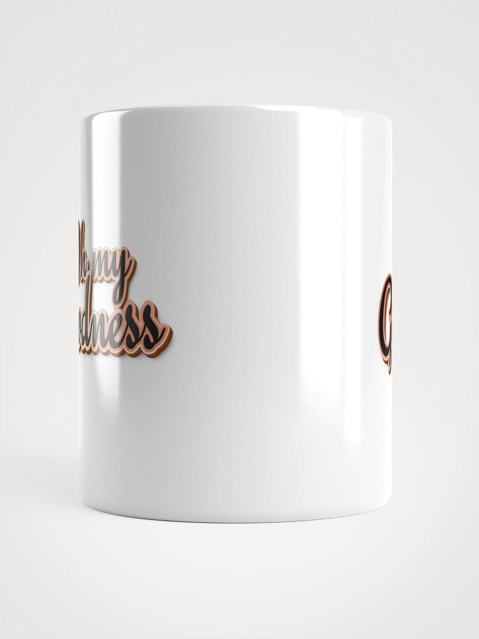 Oh My Goodness 3D Script Mug product image (15)