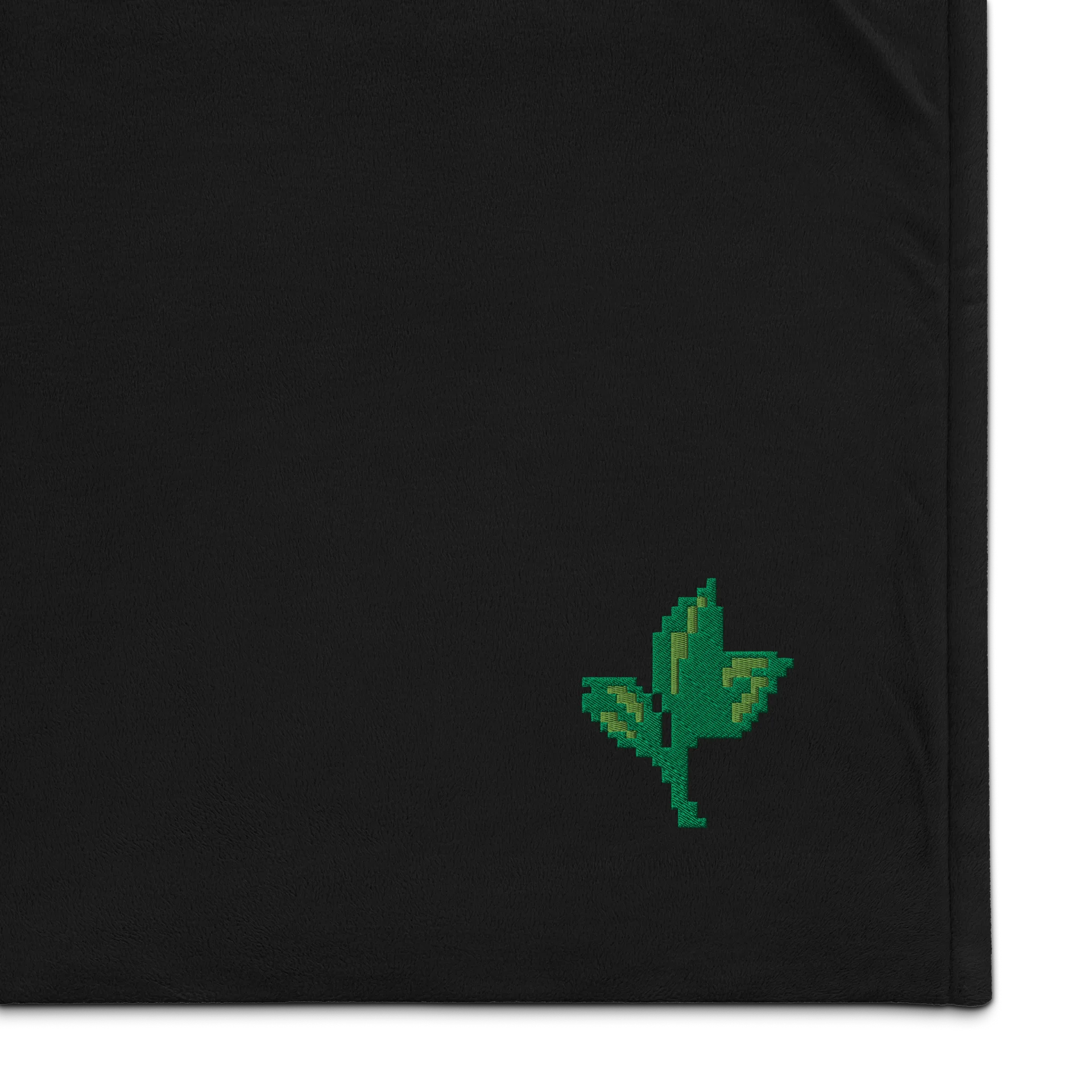 Embroidered Basil Blanket product image (1)