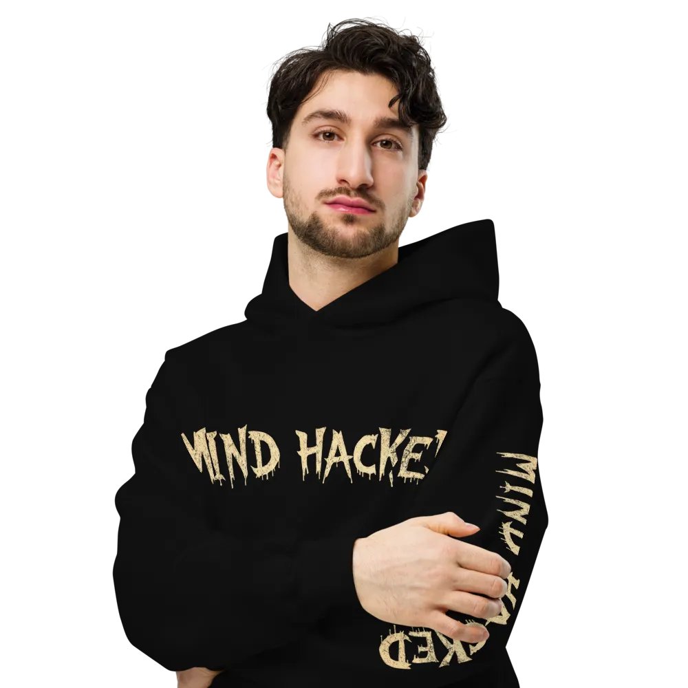 Mind Hacked - Signature Premium Hoodie with Sleeve and Back Print product image (6)