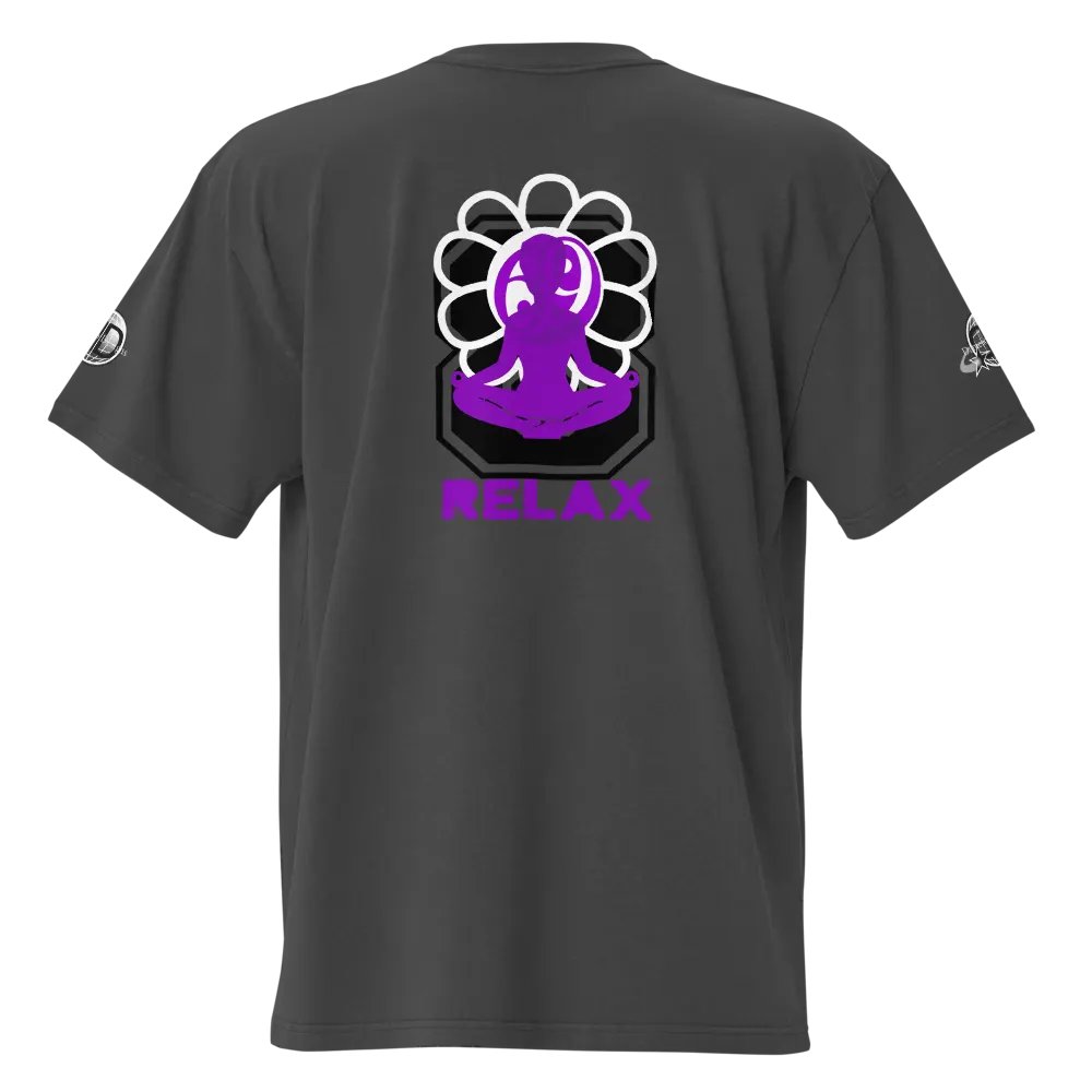 Zen Harmony Purple | Oversized Tee product image (2)