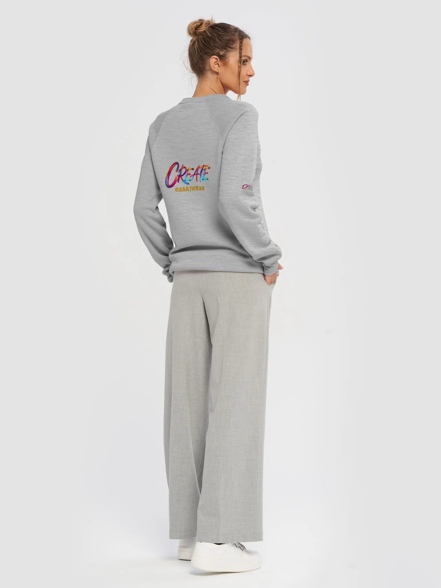 Born to Dance His Silhouette Unisex Fleece Sweatshirt product image (26)