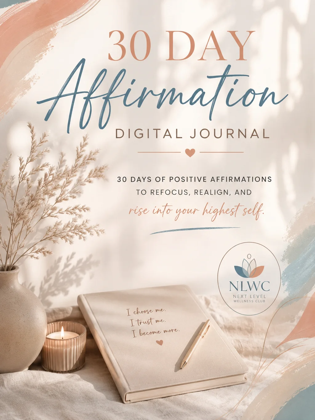 30 Day Affirmation Journal (Digital) product image (1)