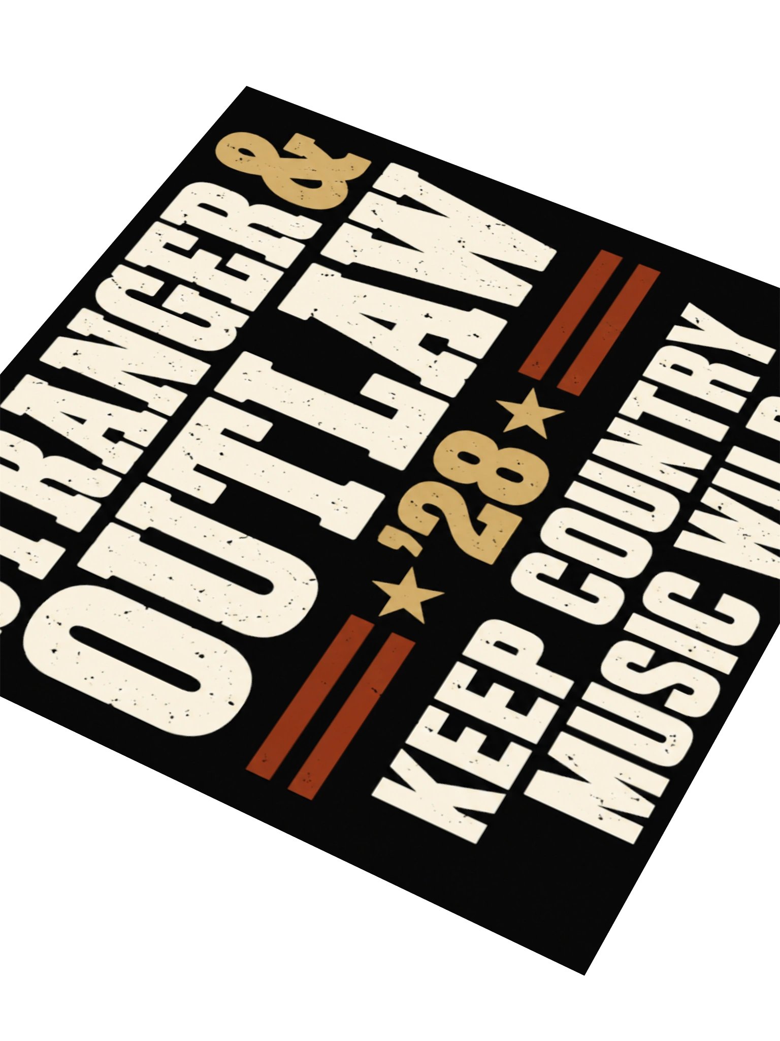 Stranger & Outlaw '28 Sticker — Drop 006 product image (3)