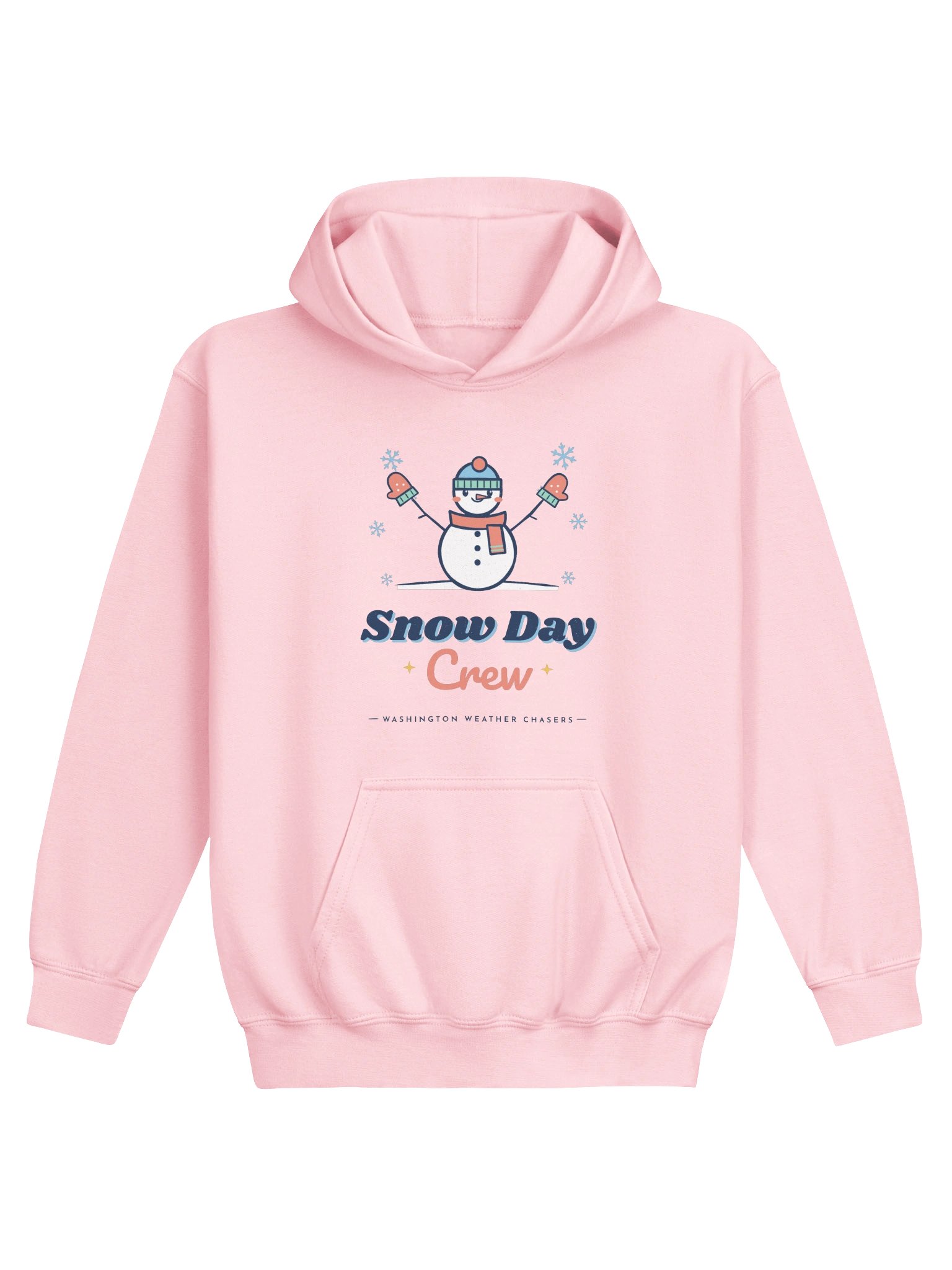 Snow Day Crew Youth Hoodie (Pastel) product image (2)