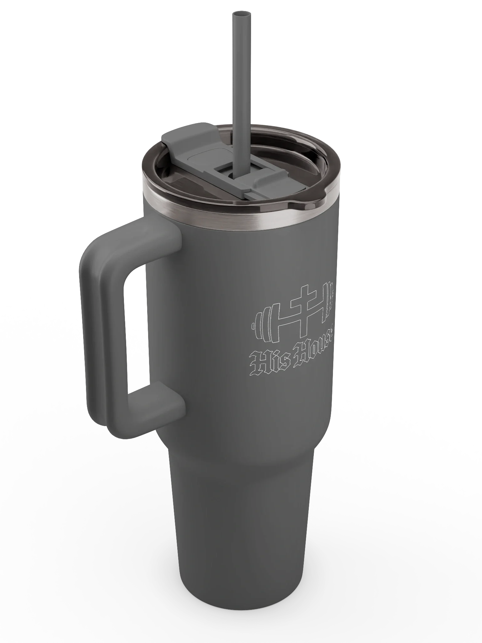 His House Vacuum Insulated Travel Tumbler With Straw by His House