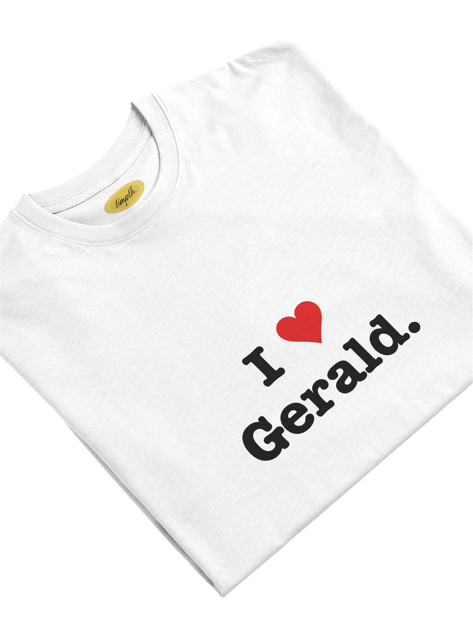 I ❤ Gerald Tee WHITE product image (3)