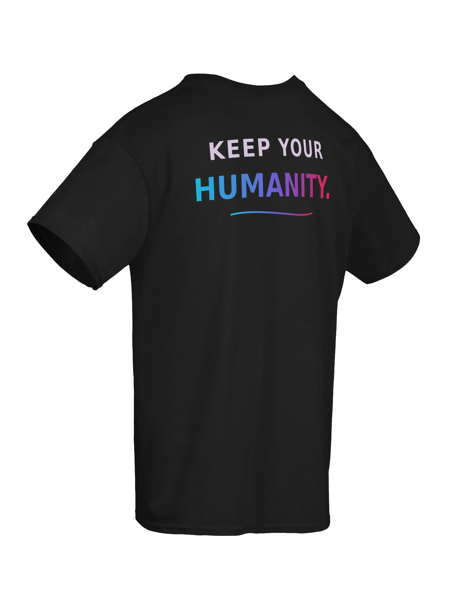Question the Script | Keep Your Humanity T-Shirt product image (8)