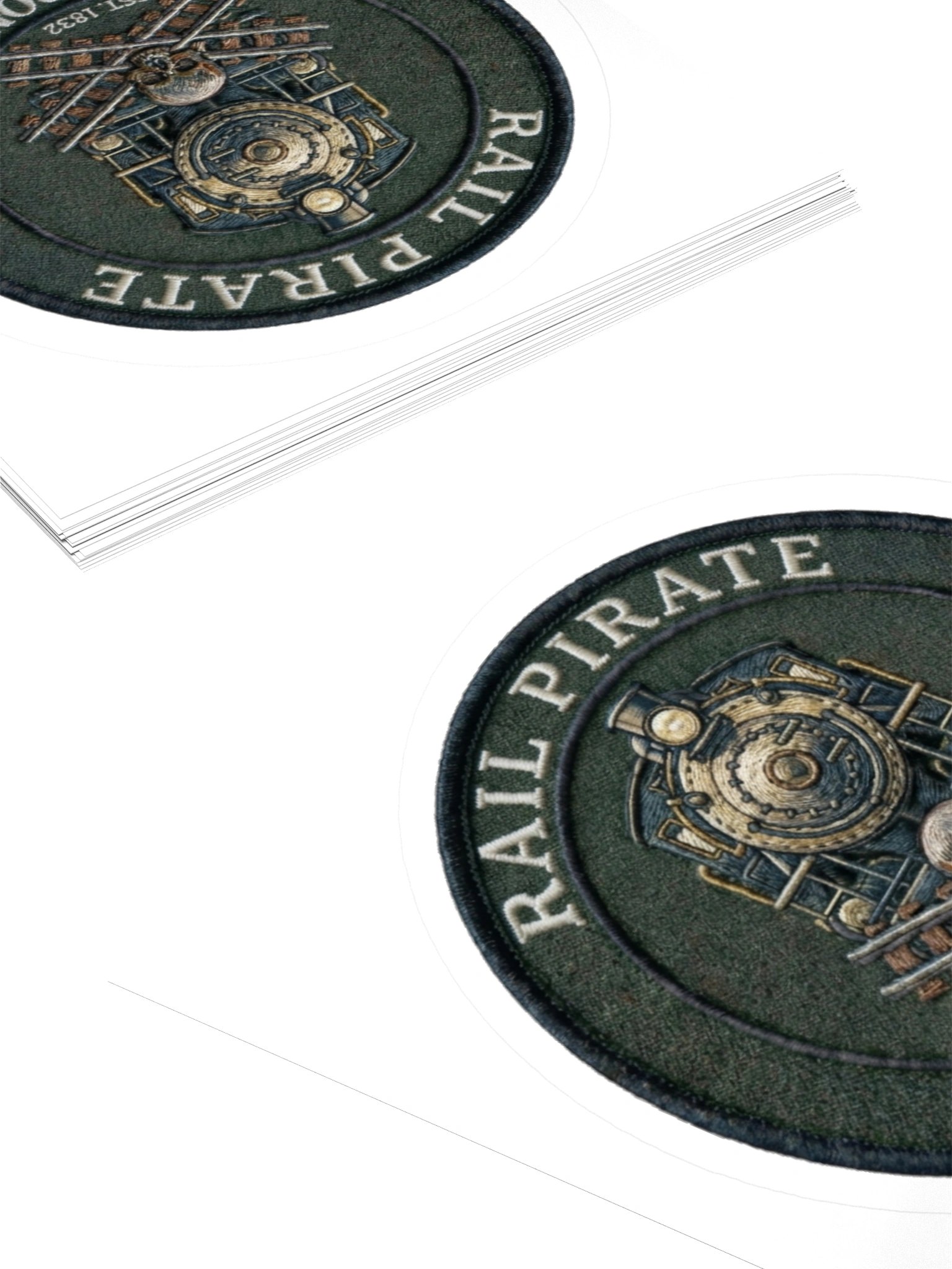 Rail Pirate™ Original Men’s Sticker — First Voyage product image (4)