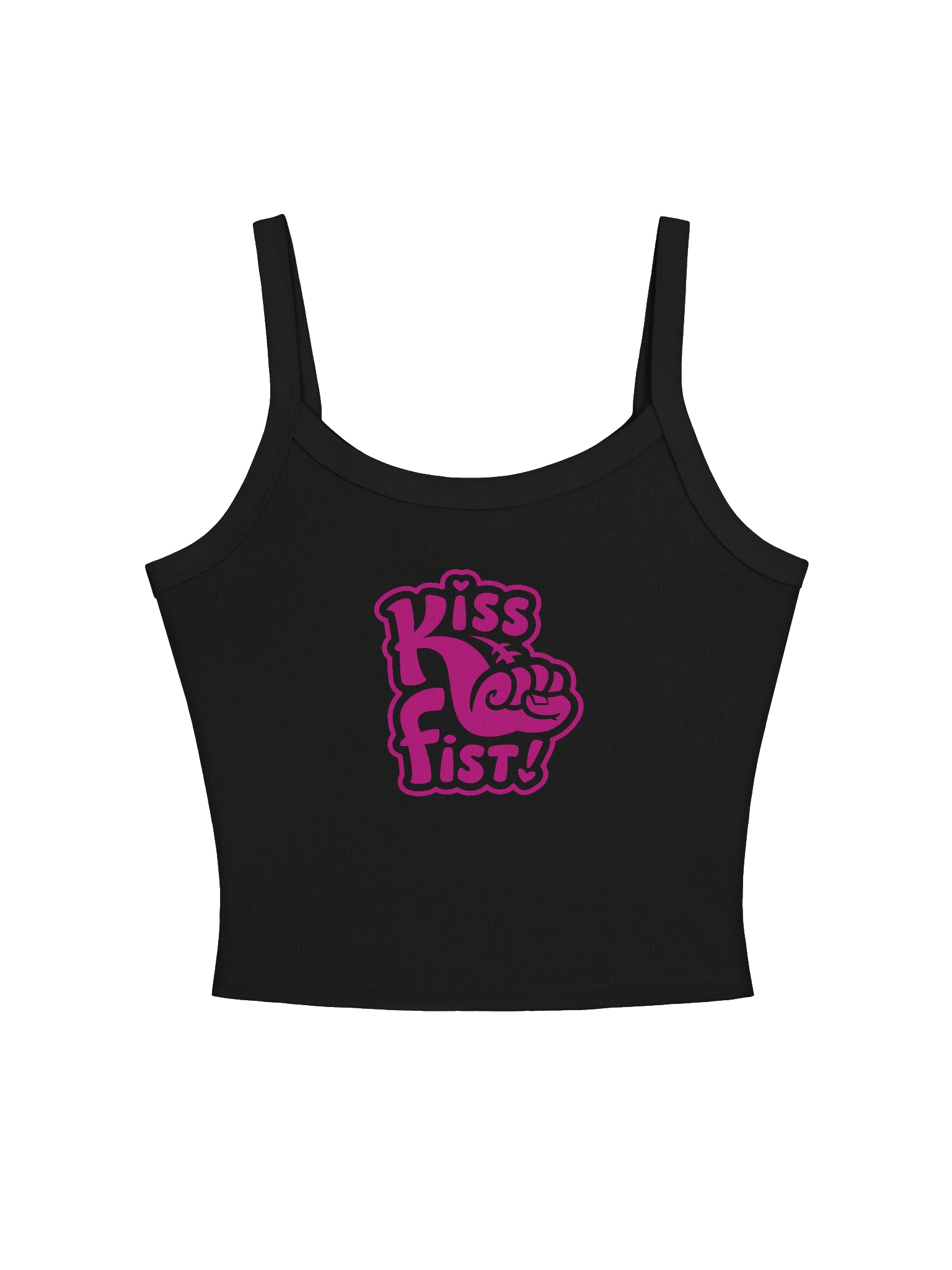 Kiss Fist Pretty in Pink Graphic Tank product image (1)