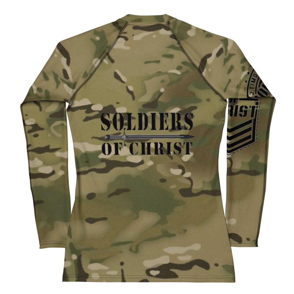 Faithful Camo: Women's Rash Guard - Multicam product image (1)