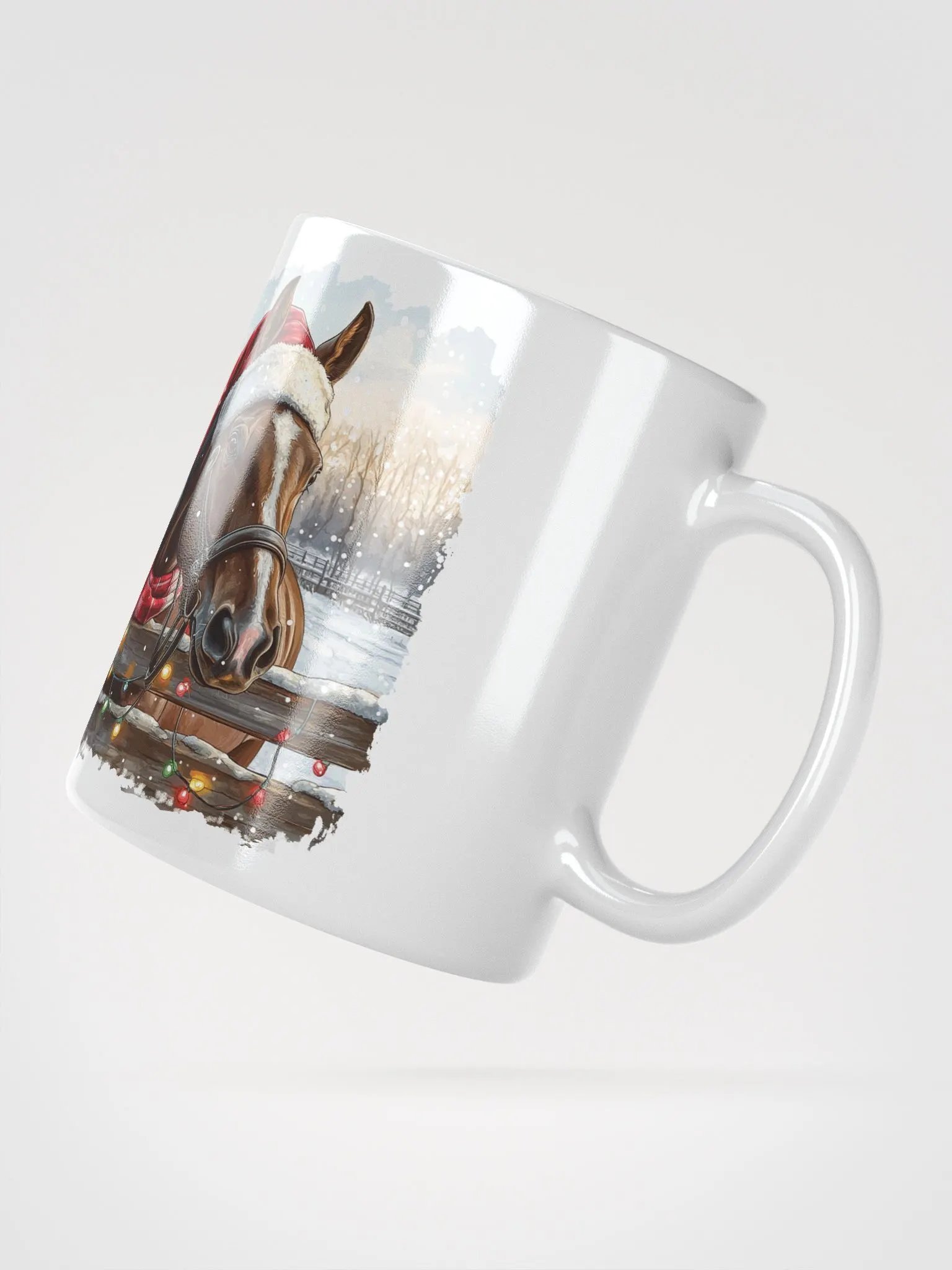 Festive Farm Horse Wonderland Mug product image (3)