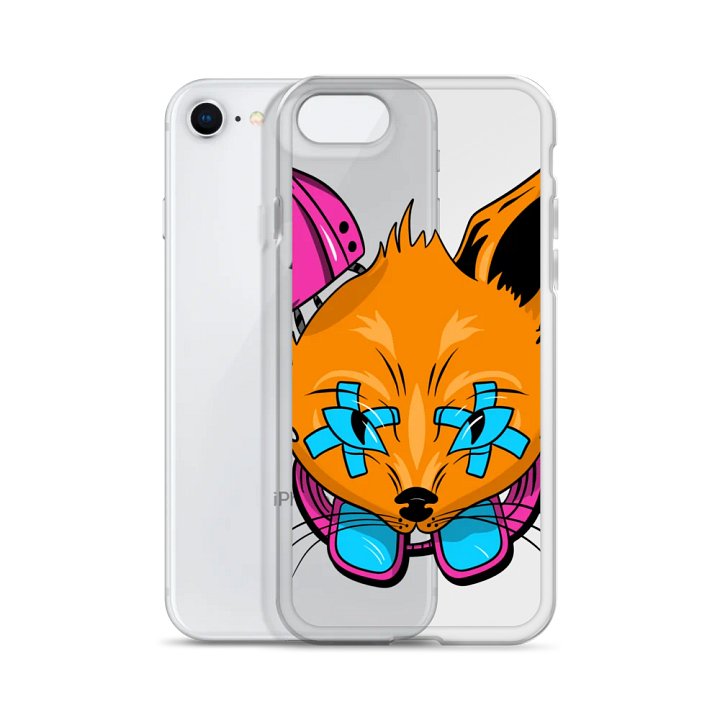 ShepQuest Cyberfox iPhone® Clear Case product image (2)