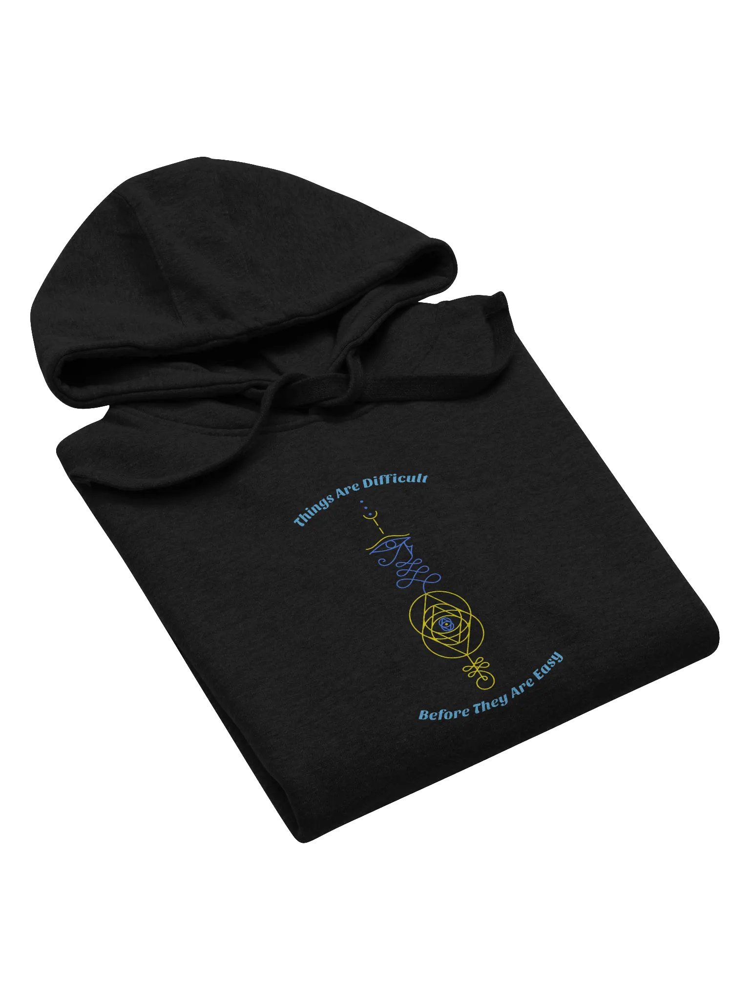 Things are Difficult Before They Are Easy Unisex Premium Hoodie product image (2)