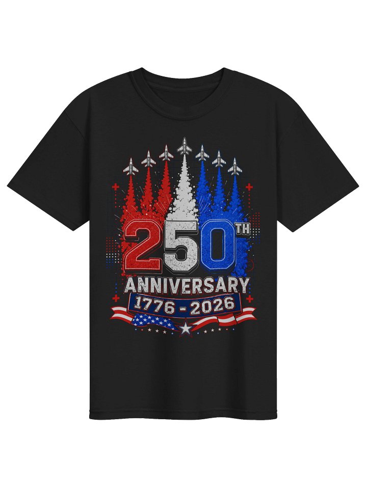 250th Anniversary America 1776-2026 Patriotic T-Shirt product image (1)