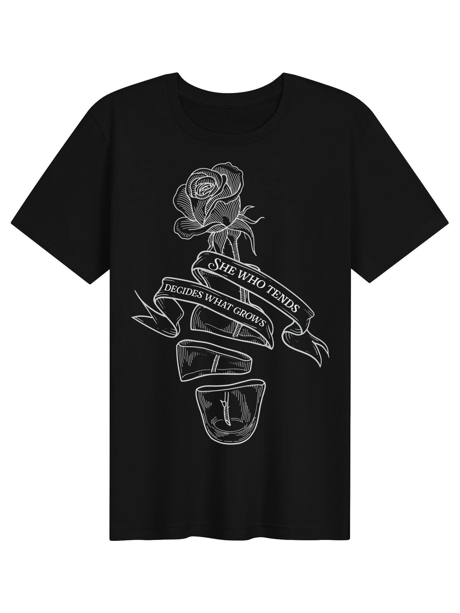 She Who Tends Fitted Tee product image (3)