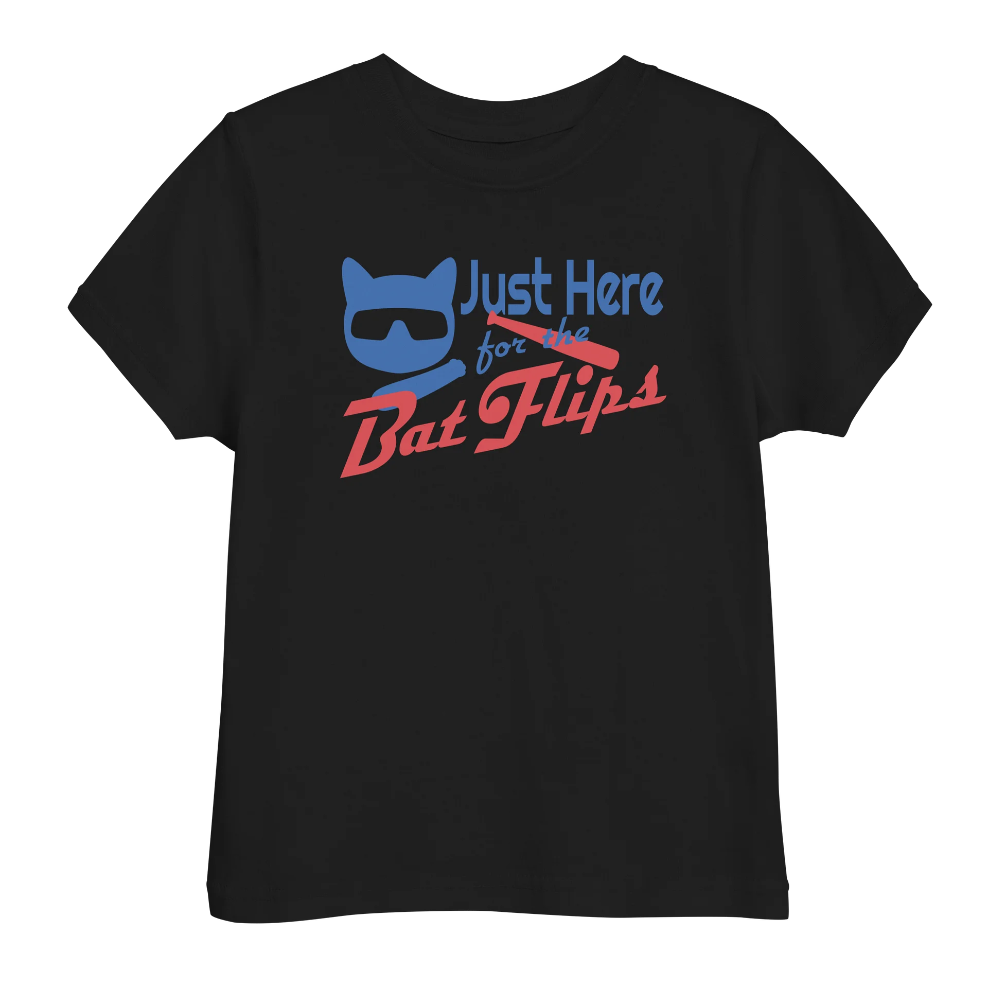 Baseball Cat (Bat-flippin' Since Day One) - Toddler T-shirt product image (6)