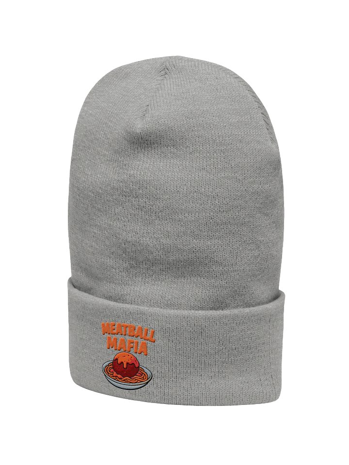 Meatball Mafia Embroidered Beanie product image (18)