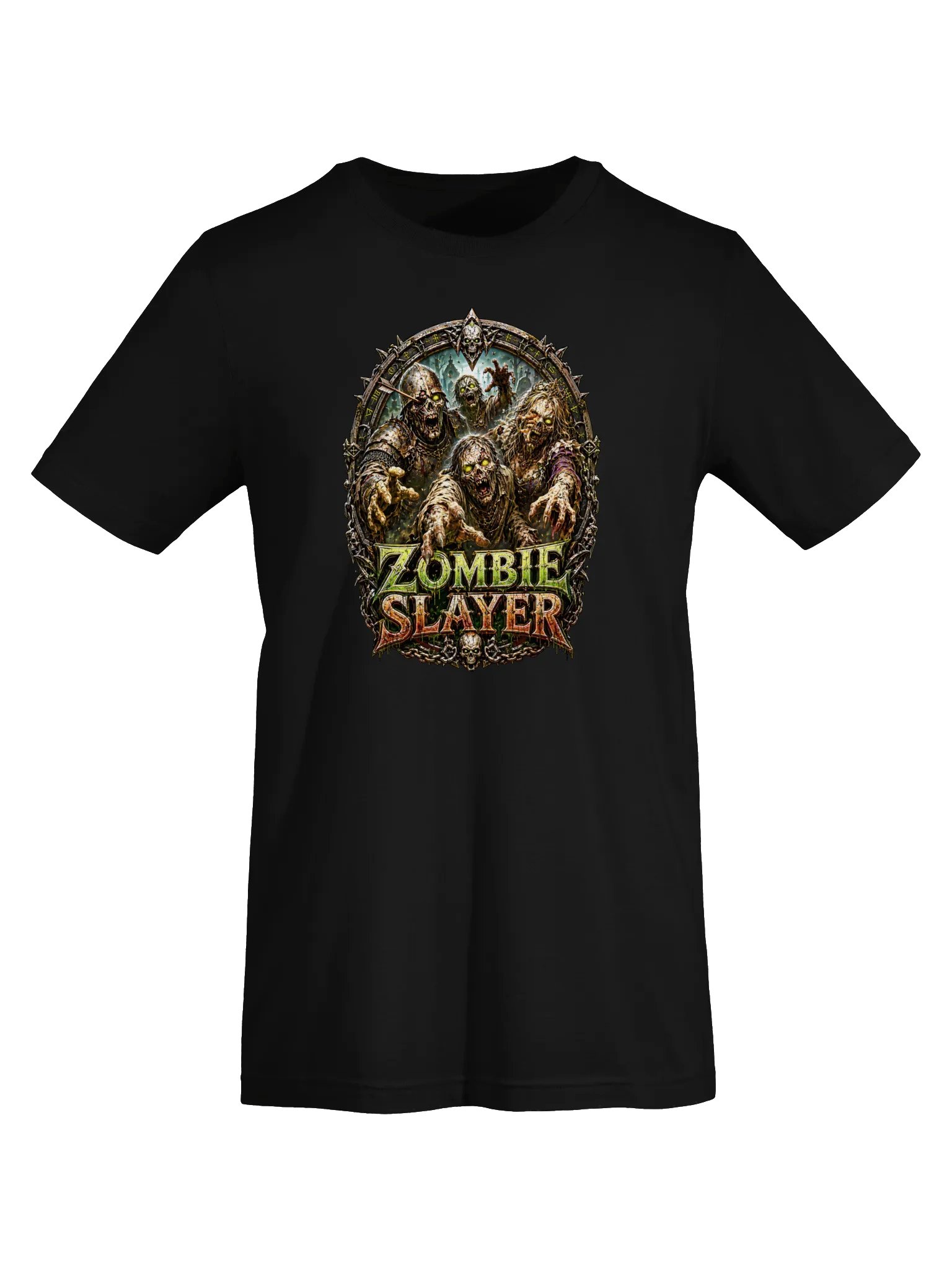ZOMBIE SLAYER: Back to the Grave | Dark Fantasy T-Shirt product image (4)