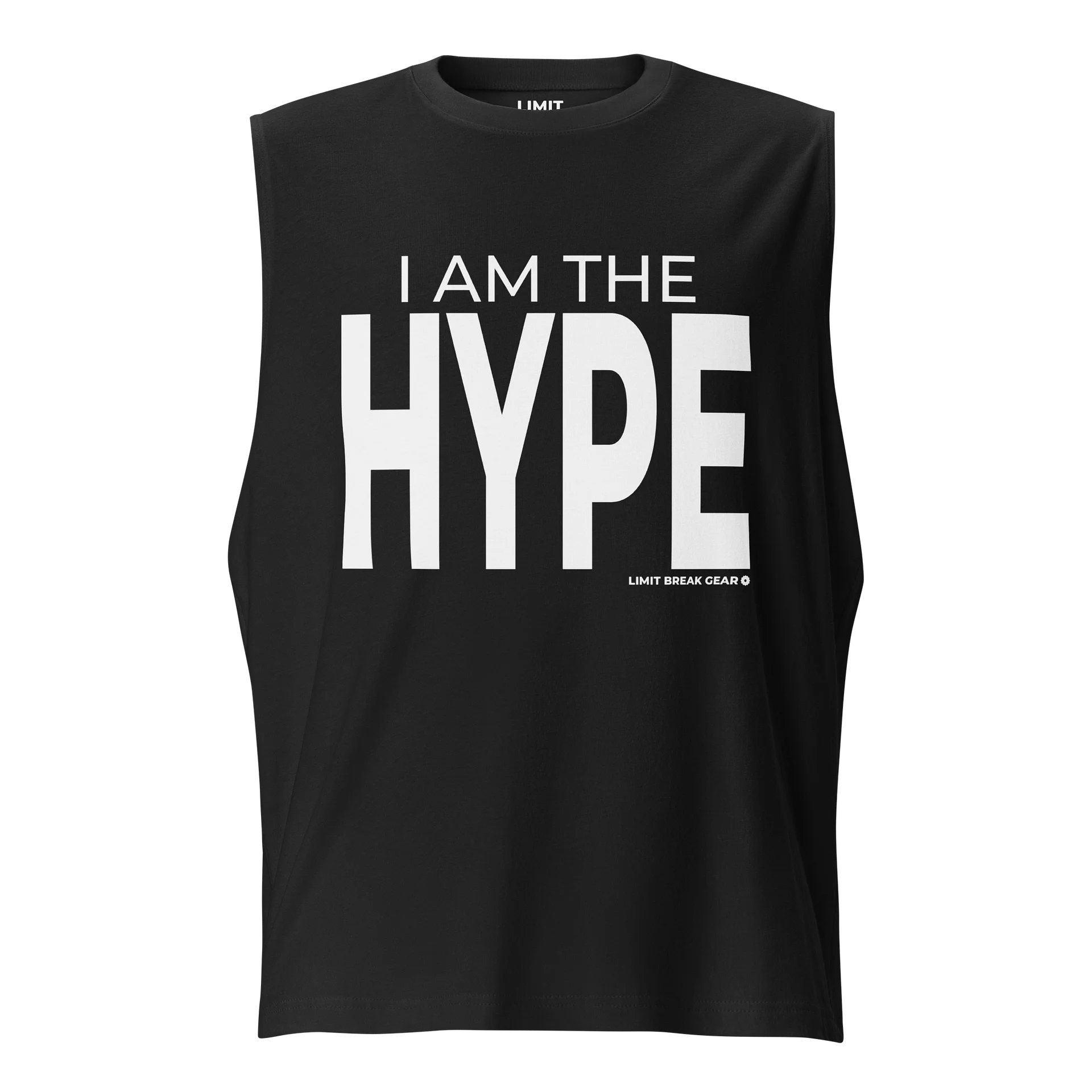 I am the Hype Muscle tee - black product image (1)