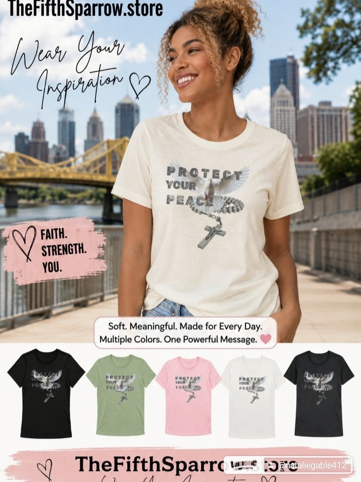 Protect Your Peace Women's Relaxed Fit Bella Tee product image (11)