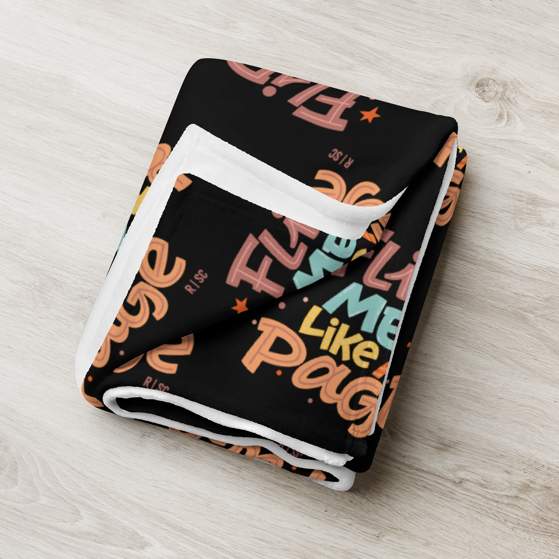 Flip Me Like a Page Blanket product image (8)