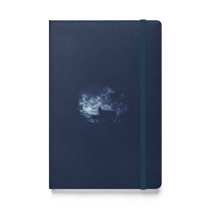 Navy "Sky" hardcover notebook product image (1)