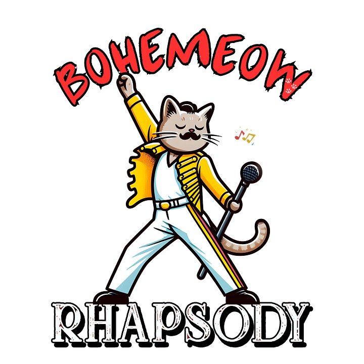 Cat Freddie Mercury product image (2)