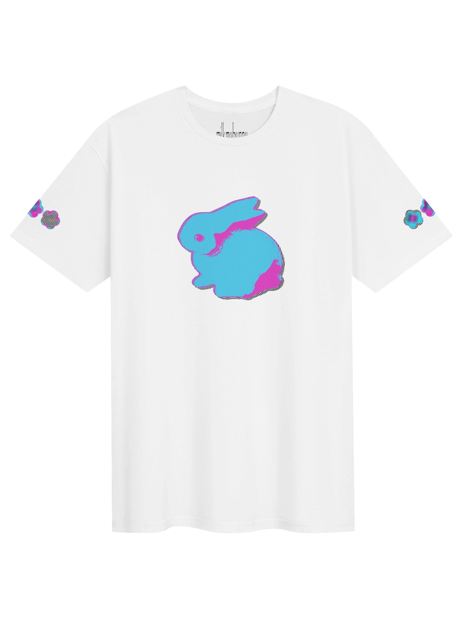 bunny trippy flower tee product image (1)