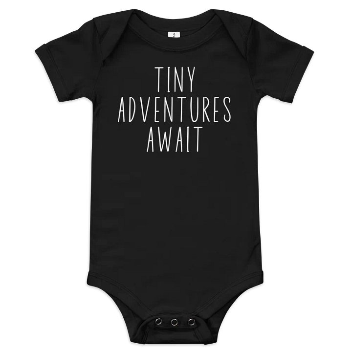 Tiny Adventures Await Baby One Piece product image (2)