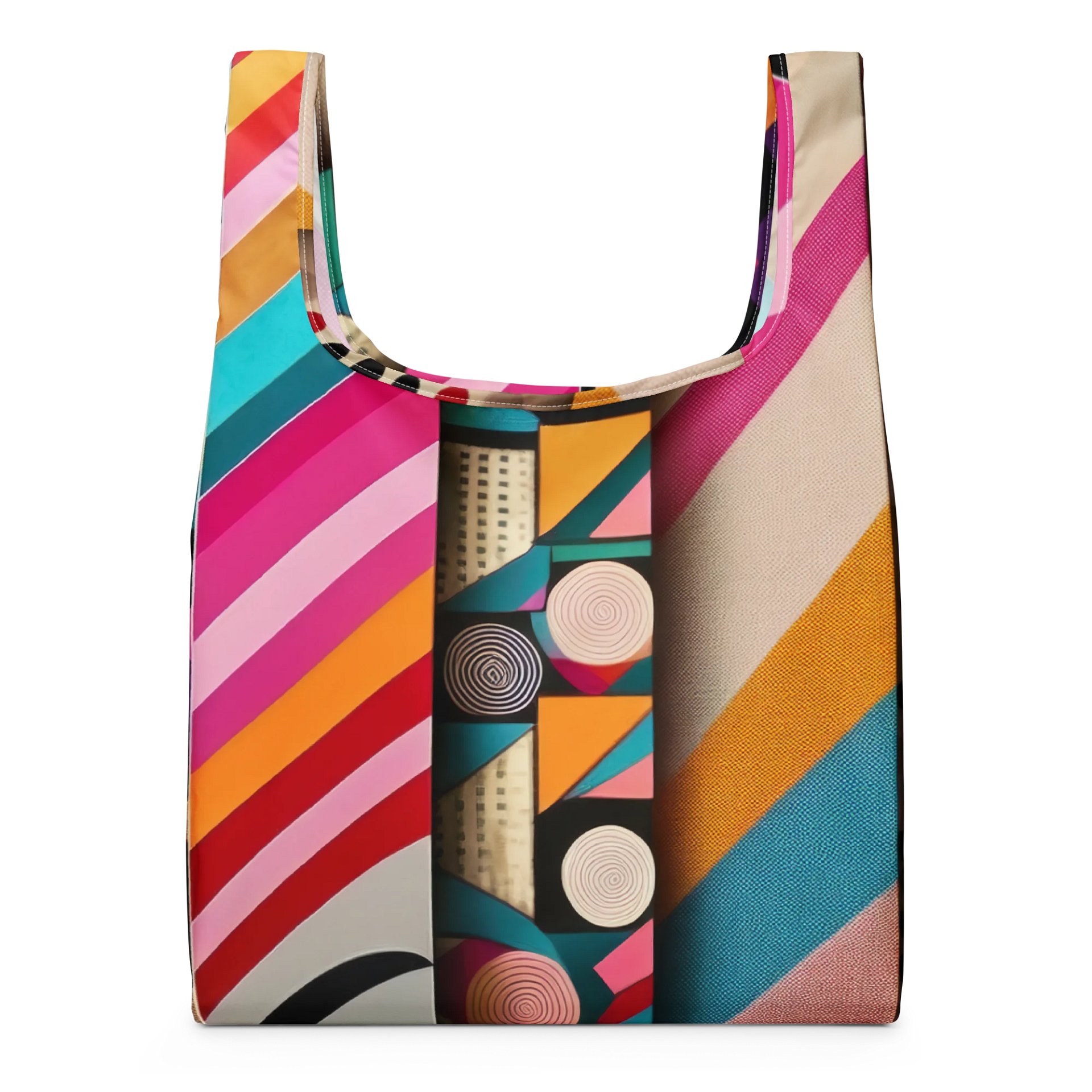 Vibrant Geometric Market Tote product image (3)
