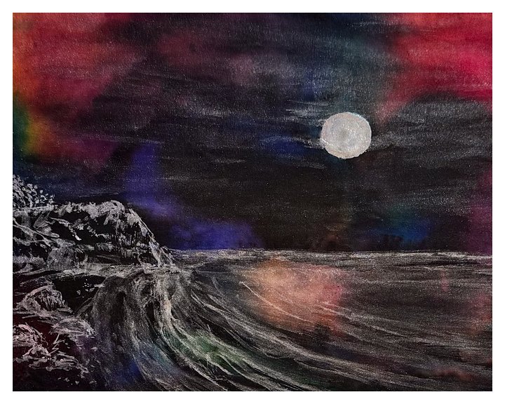 Moonlit Lake Print product image (2)